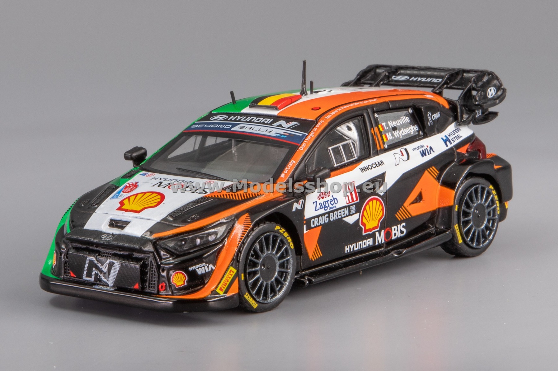 IXO RAM901.22 Hyundai i20 N Rally1, No.4, Rally WM, Rally