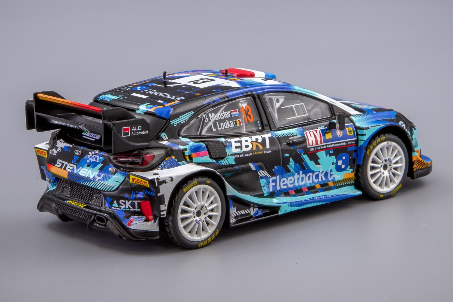 Ford Puma Rally1 M-SPORT ミニカー IXORAM905B.22 Ford Puma Rally1, M-Sport Ford World Rally Team, No