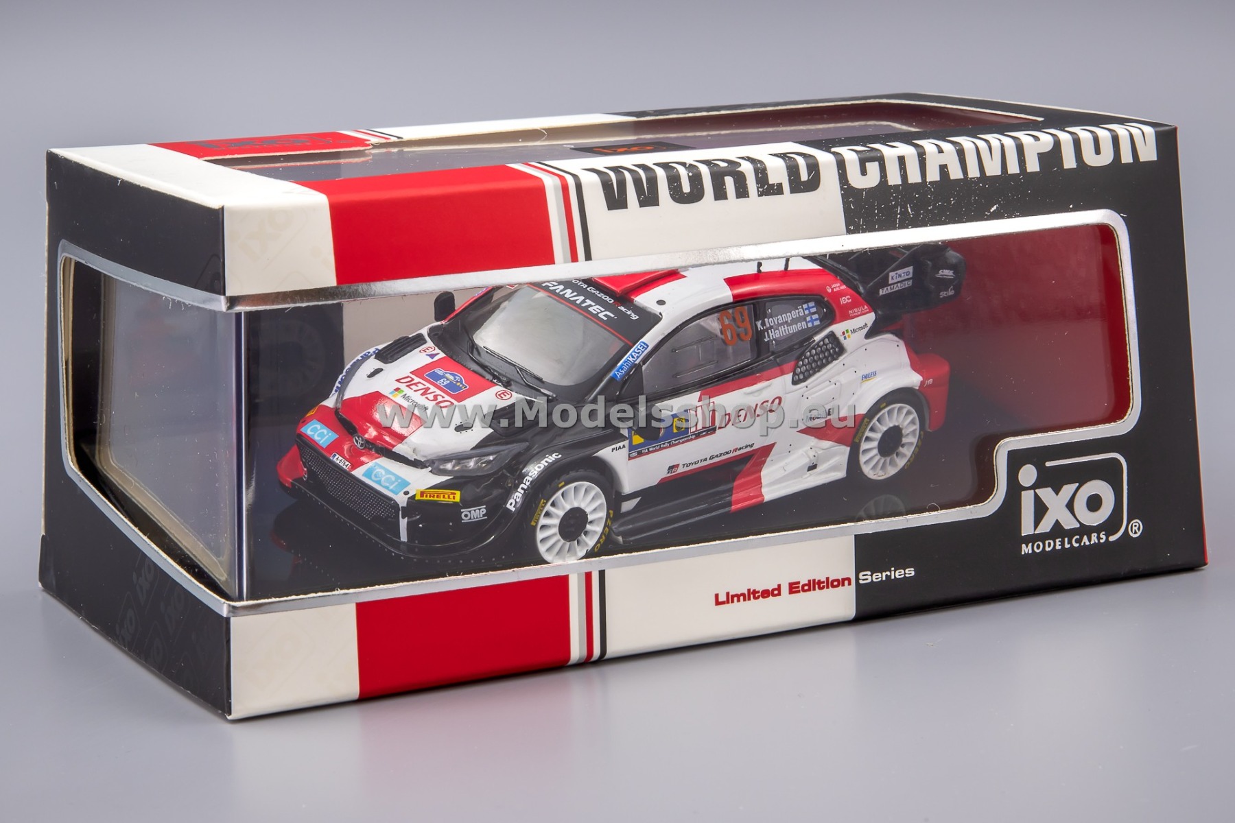 IXORAM908.22 Toyota GR Yaris Rally1, No.69, World Champion