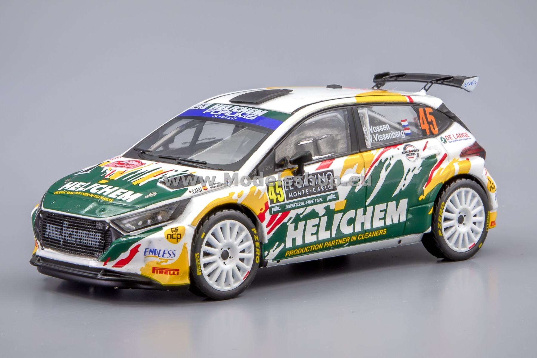 IXORAM920SPLQ.22 Hyundai i20 N Rally2, No.45, Rally WM, Rallye Monte Carlo 2024, H.Vossen - W.Vissenberg