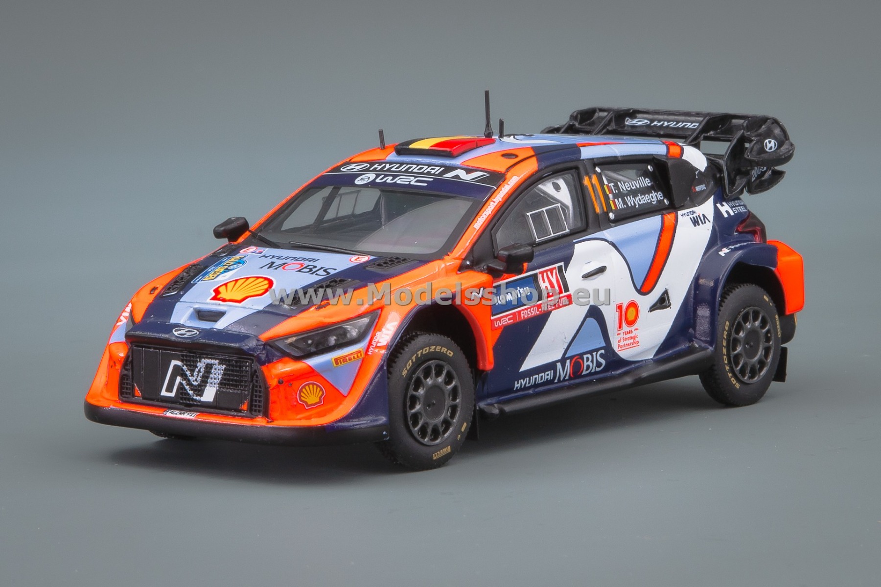 IXORAM926.22 Hyundai i20N Rally1, No. 11, 4th Rally Sweden 2024, T.Neuville - M.Wydaeghe