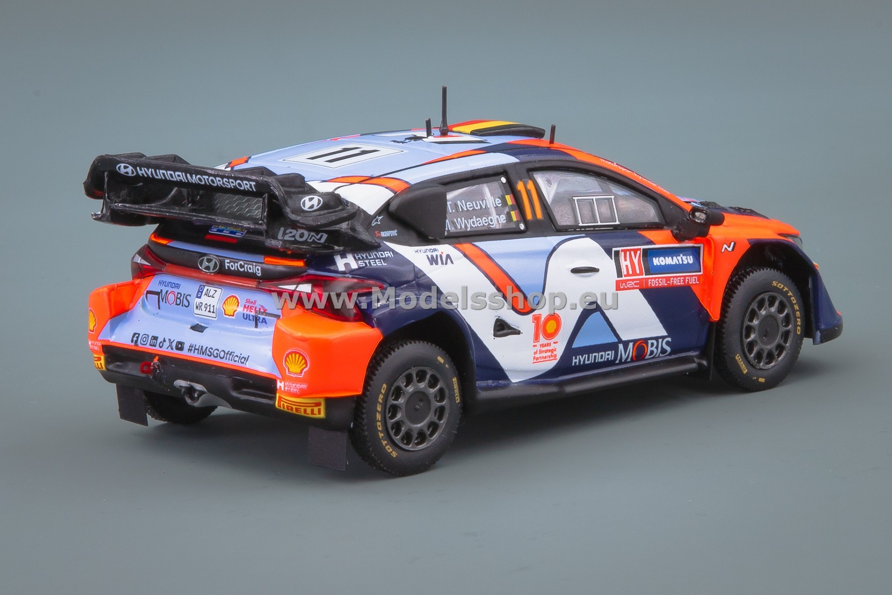 Ixo 1:43 Hyundai I20 N Rally1 #11 6ème Rallye Monte Carlo 2022 Neuville Wydaeghe Ram83522 Ixo 1:43 Hyundai I20 N Rally1 #11 6ème Rallye Monte Carlo 2022 Neuville Wydaeghe Ram83522