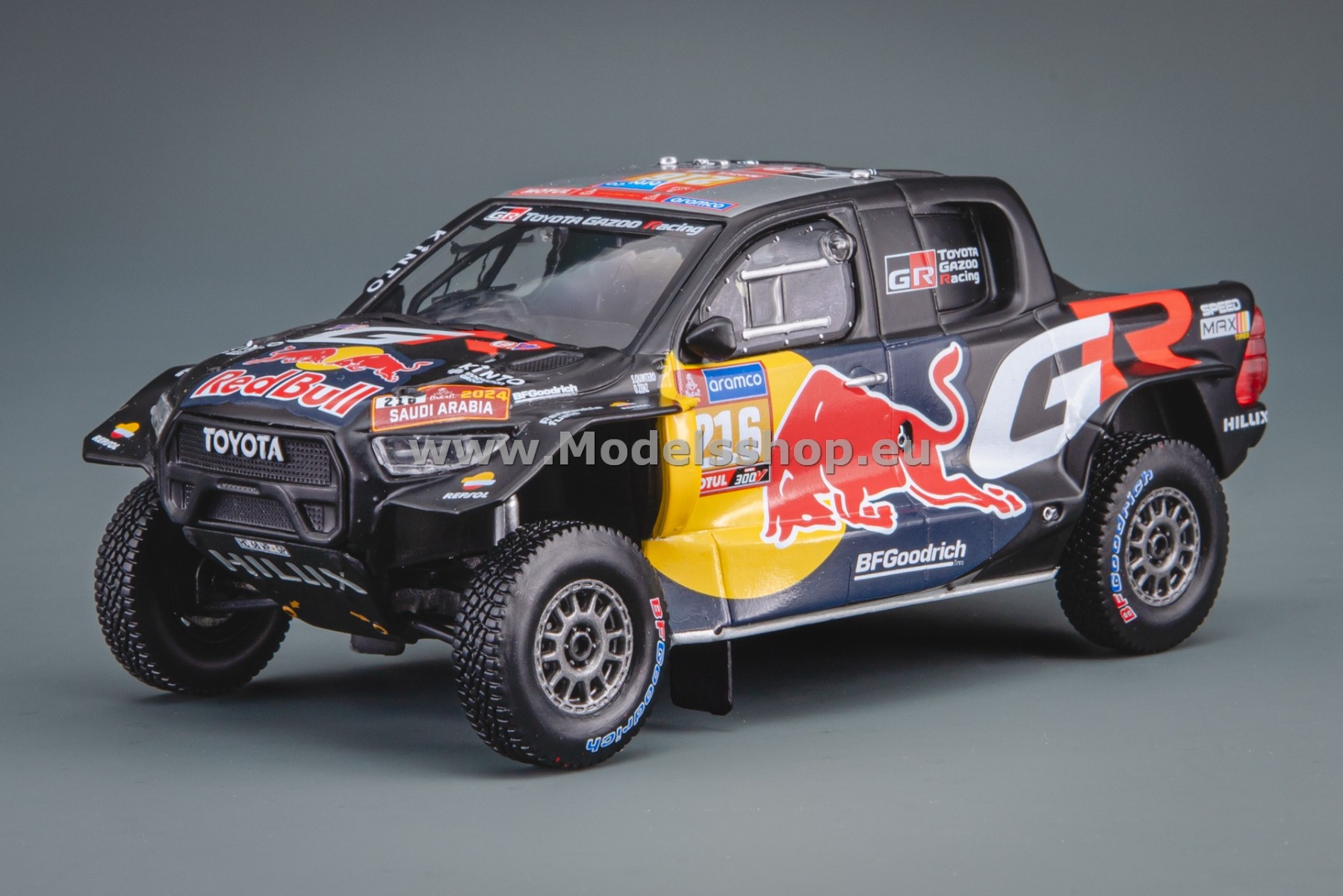 IXORAM931SP-B.22 Toyota GR DKR Hilux Evo T1U, No.216, Rally Dakar, 2024, S.Quintero - D.Zenz