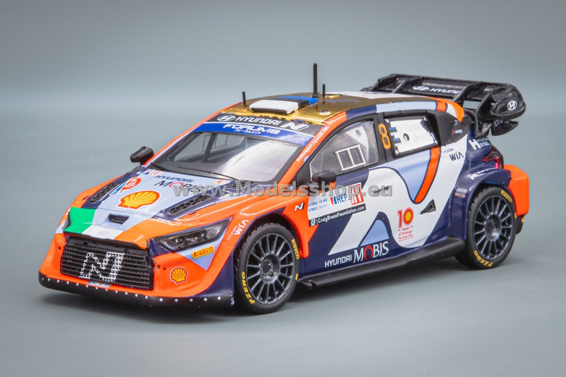 IXORAM933B.22 Hyundai I20 N Rally1, No.8, WRC, Rally Croatia 2024, Ott Tänak - Martin Järveoja