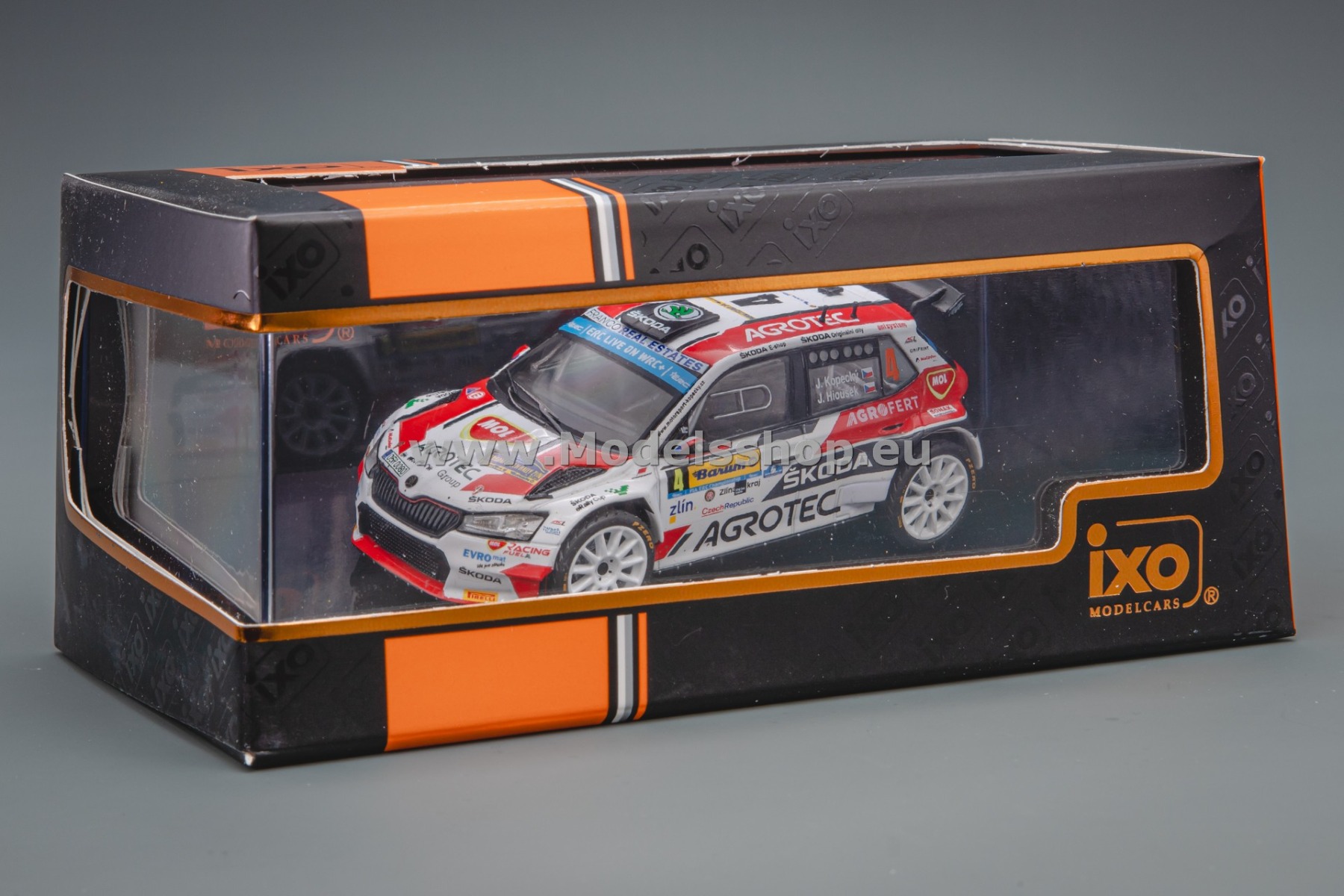 IXORAM936LQ.22 Skoda Fabia Rally2 EVO, No.4, Barum Rally Zlin 2022