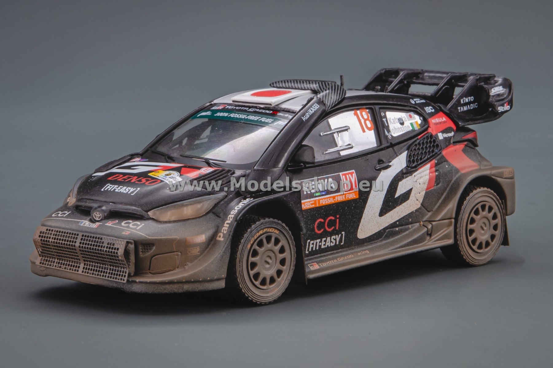 IXORAM937B.22 Toyota Yaris Rally1, No.18, WRC, Safari Rallye Kenia 2024 T.Katsuta - A.Johnston