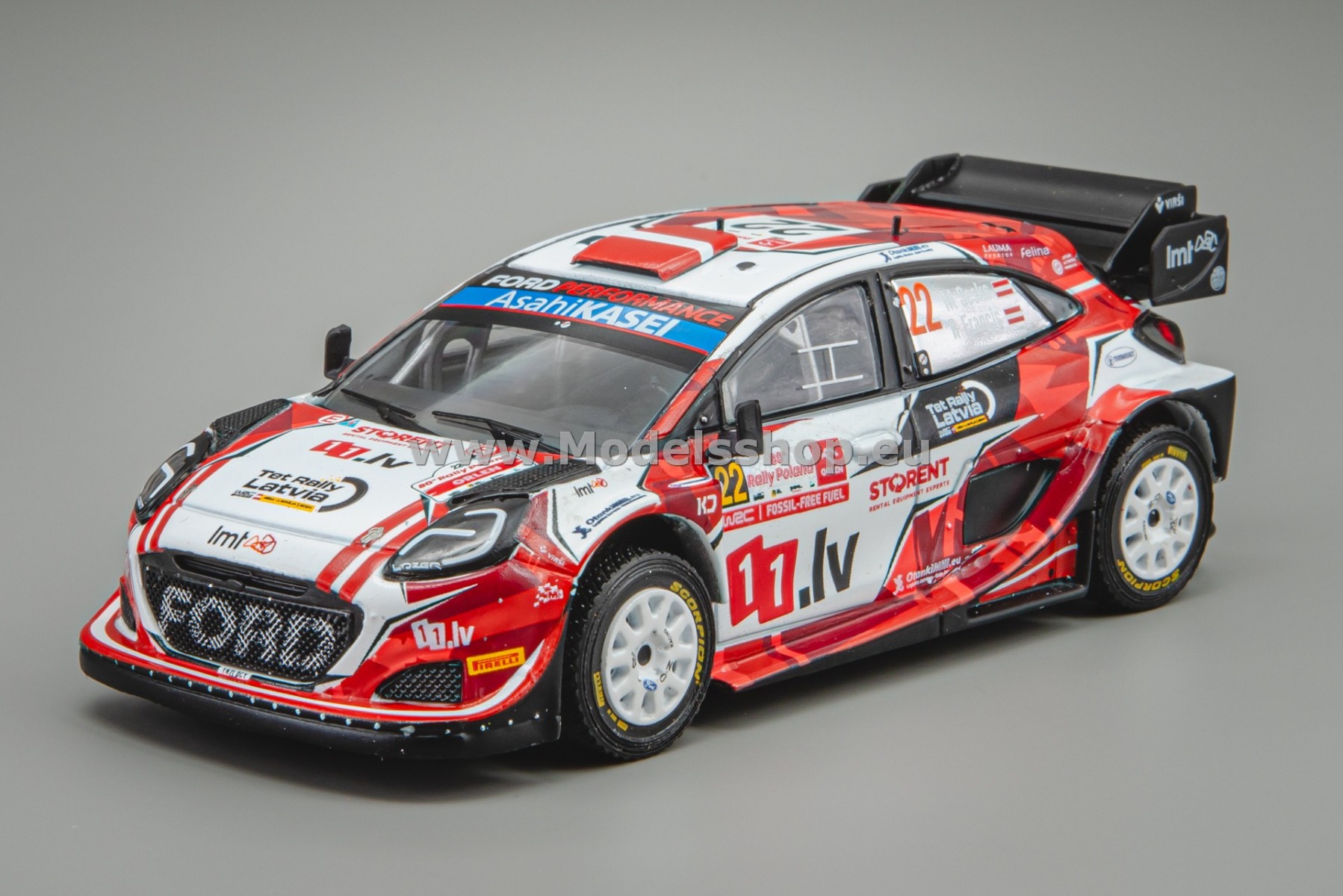 IXORAM944.22 Ford Puma Rally1, No.22, Rally WM, Orlen Rally Poland 2024, M.Sesks/R.Francis