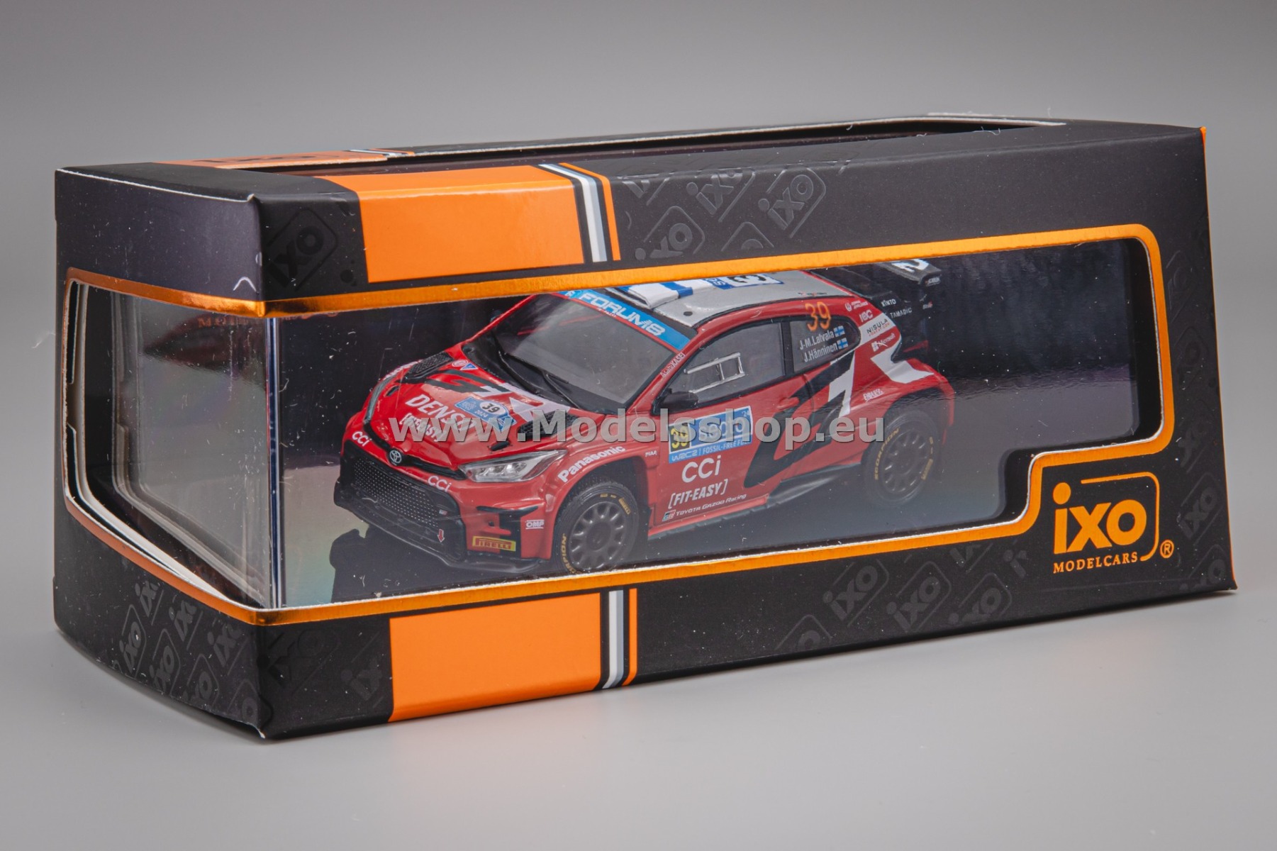 ミニカー TOYOTA GR Yaris Rally 2 Rally Sweden2024 GAZOOショッピング TOYOTA GR YARIS Rally2 ＃30 2024（1／43