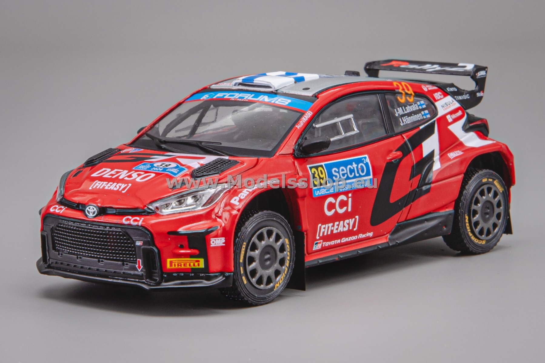 IXORAM955.22 Toyota GR Yaris Rally2, No.39, Rally WM, Rally Finland 2024, J-M.Latvala - J.Hanninen