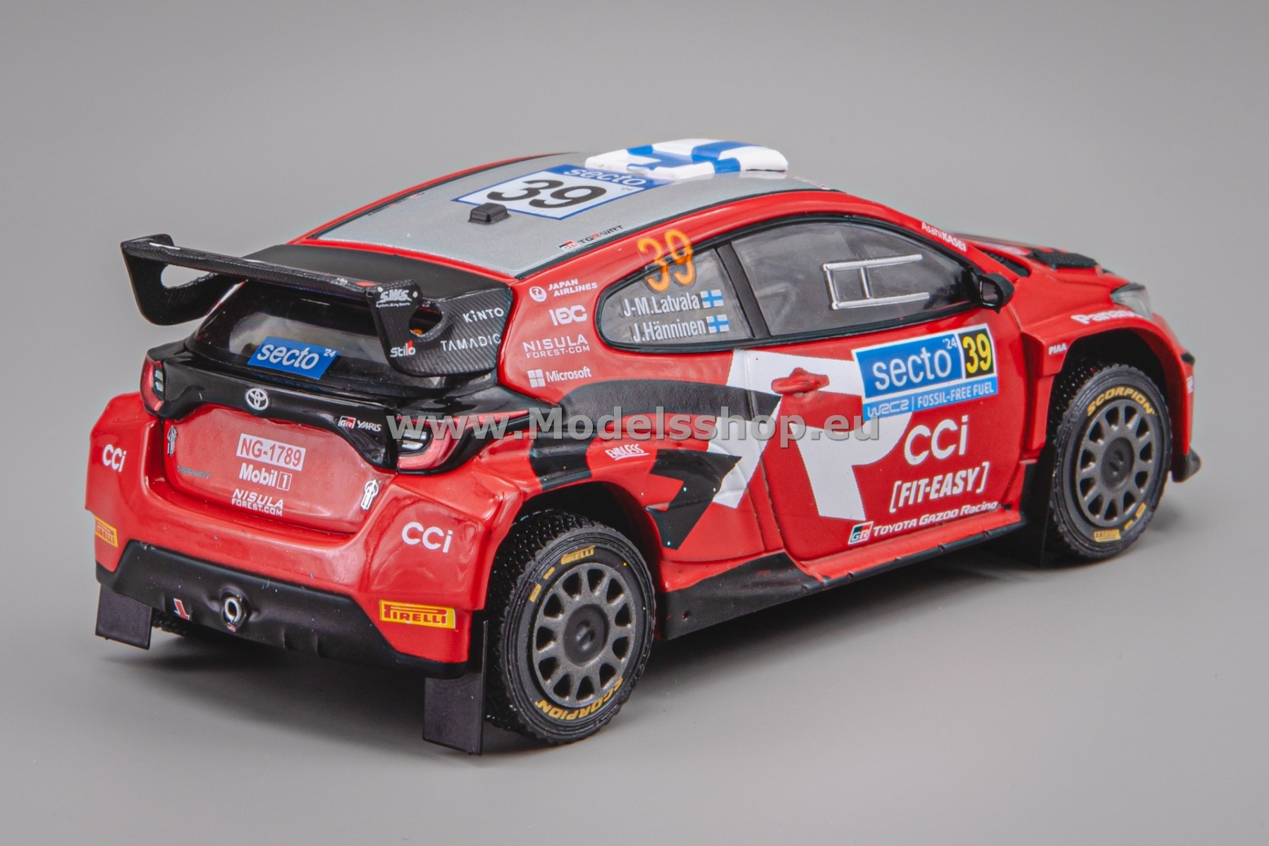 IXORAM955.22 Toyota GR Yaris Rally2, No.39, Rally WM, Rally
