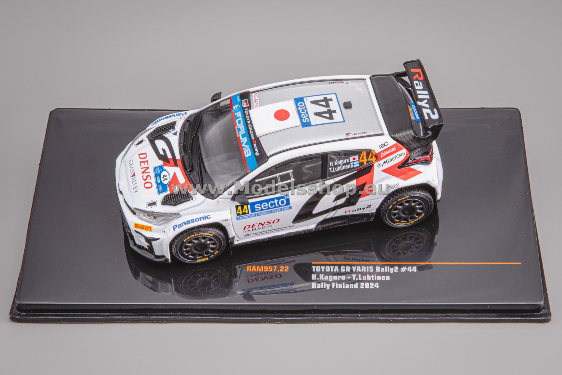 IXORAM957.22 Toyota GR Yaris Rally2, No.44, Rally WM, Rally