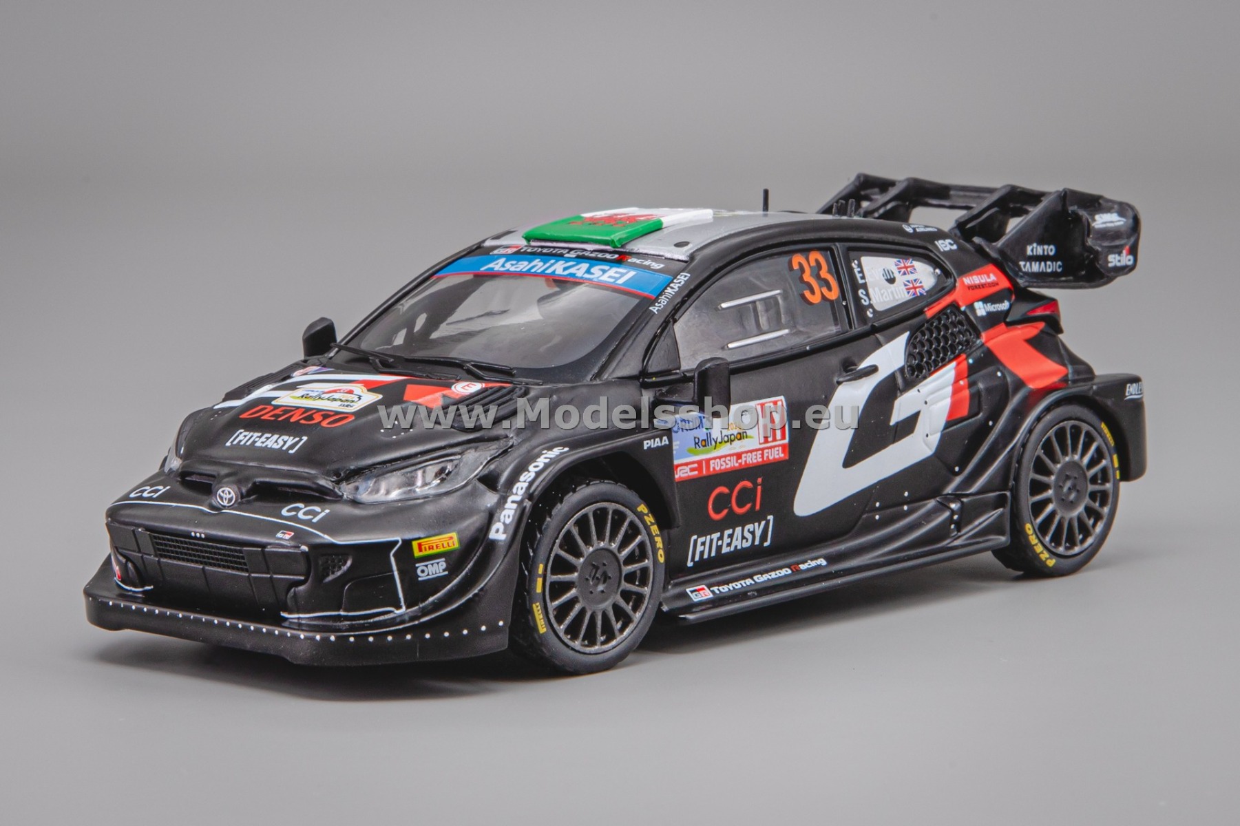 IXORAM965.22 Toyota GR Yaris Rally1 Hybrid, No.33, Rally WM, Rally Japan 2024, E.Evans - S.Martin