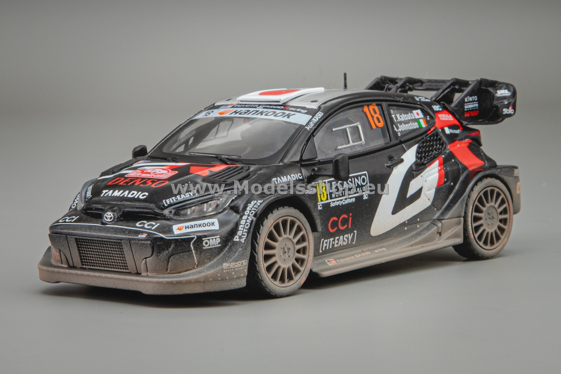 IXORAM972E.22 Toyota GR Yaris Rally1, No.18, WRC, Rally Monte Carlo 2025, T.Katsuta/A.Johnston