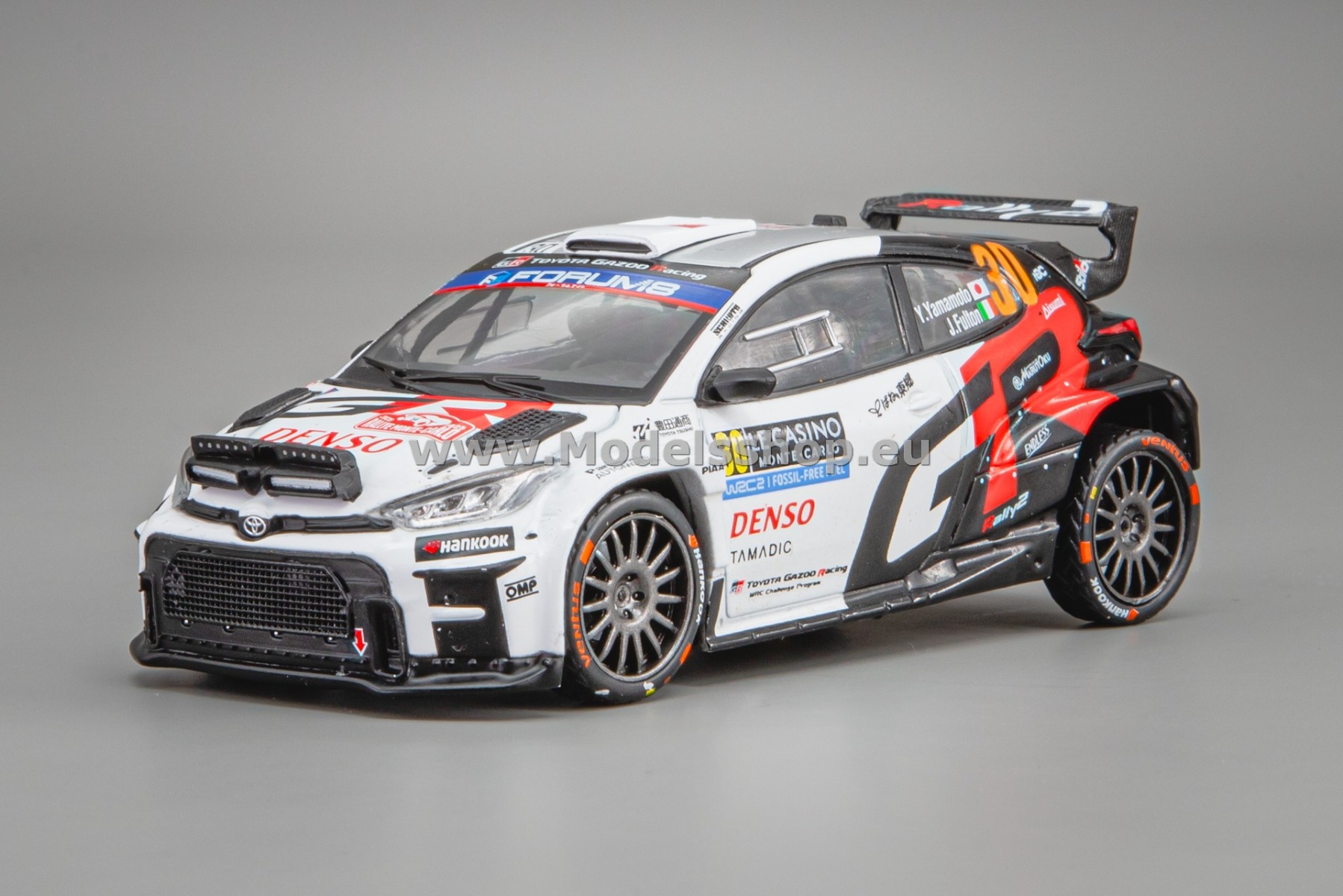 IXORAM983.22 Toyota GR Yaris Rally2, No.30, WRC, Rally Monte Carlo 2025, Y.Yamamoto/J.Fulton