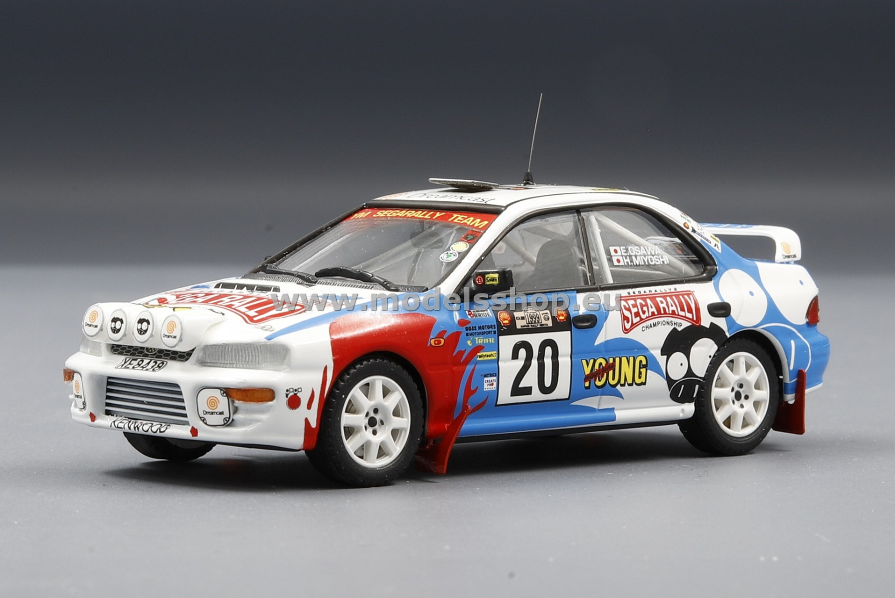 Subaru Imprza WRX, No.20, Rallye WM, Safari Rally 1999, H.Miyoshi/E.Osawa