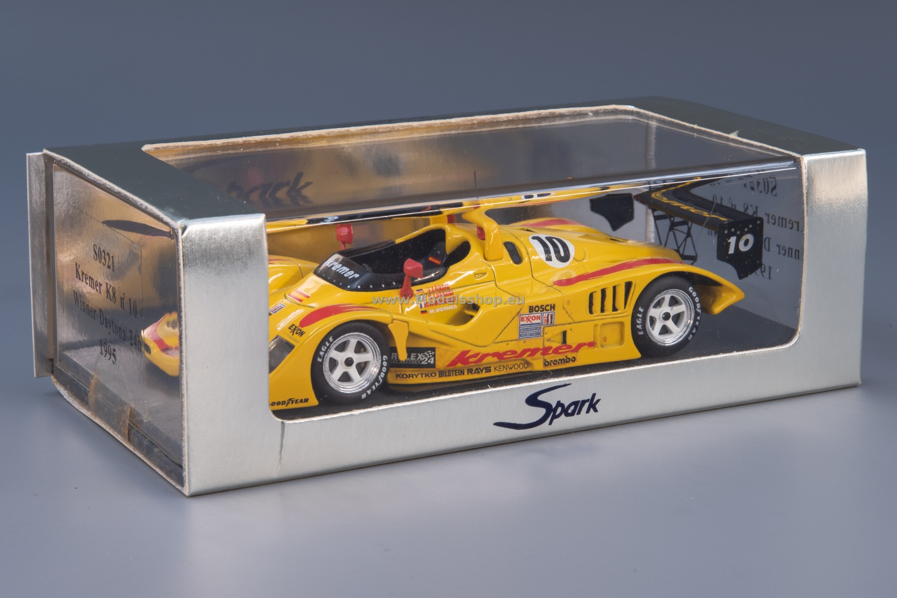 Spark Model, 43DA95, Kremer, K8, #10, Jürgen Lassig