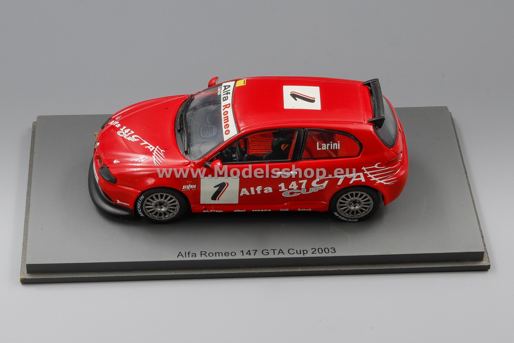 FLY CAR MODEL ALFA 147 GTA CUP CHALLENGE 2003 | eBay