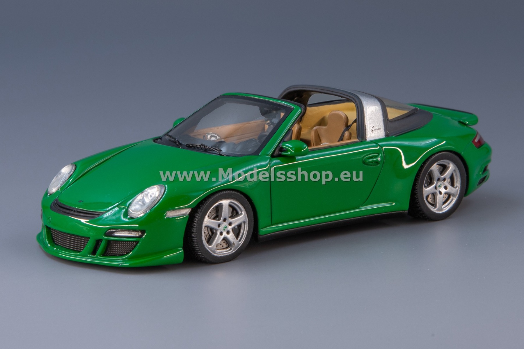 Spark S0745 eRUF Greenster (Porsche base 997) Roadster, 2009 /green/