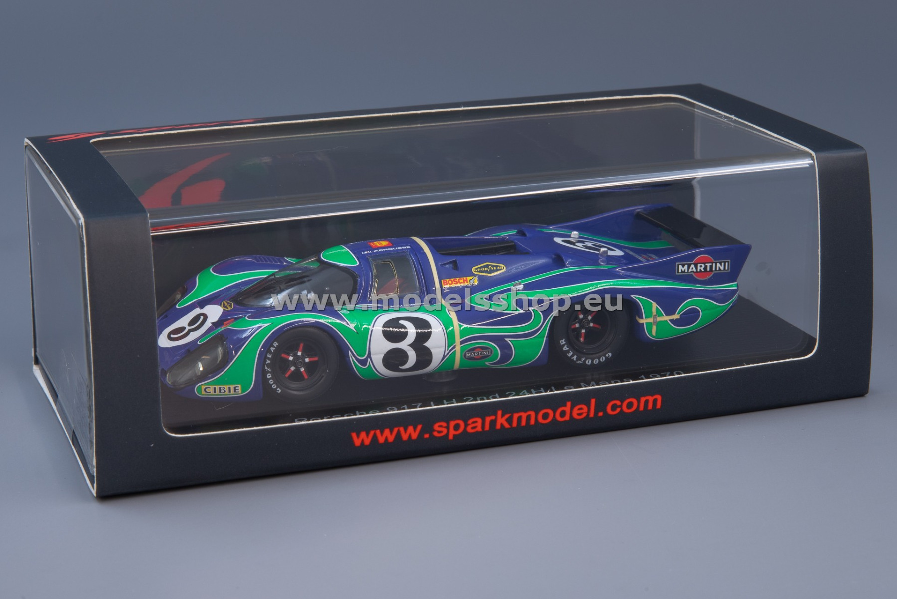 Spark S0928 Porsche 917 LH No.3, 2nd 24H Le Mans 1970, G