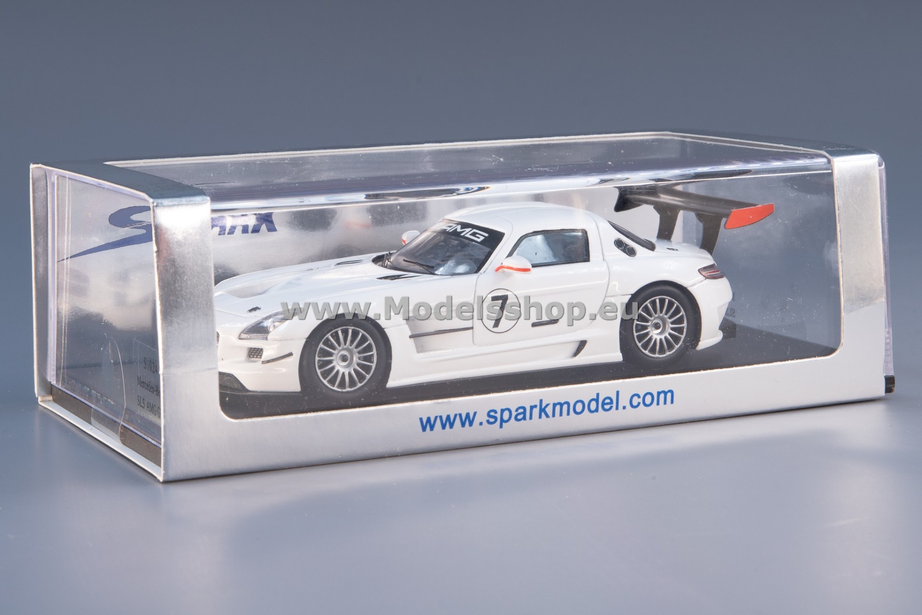 Spark S1024 Mercedes-Benz SLS GT3 No.7, 2010 /white/