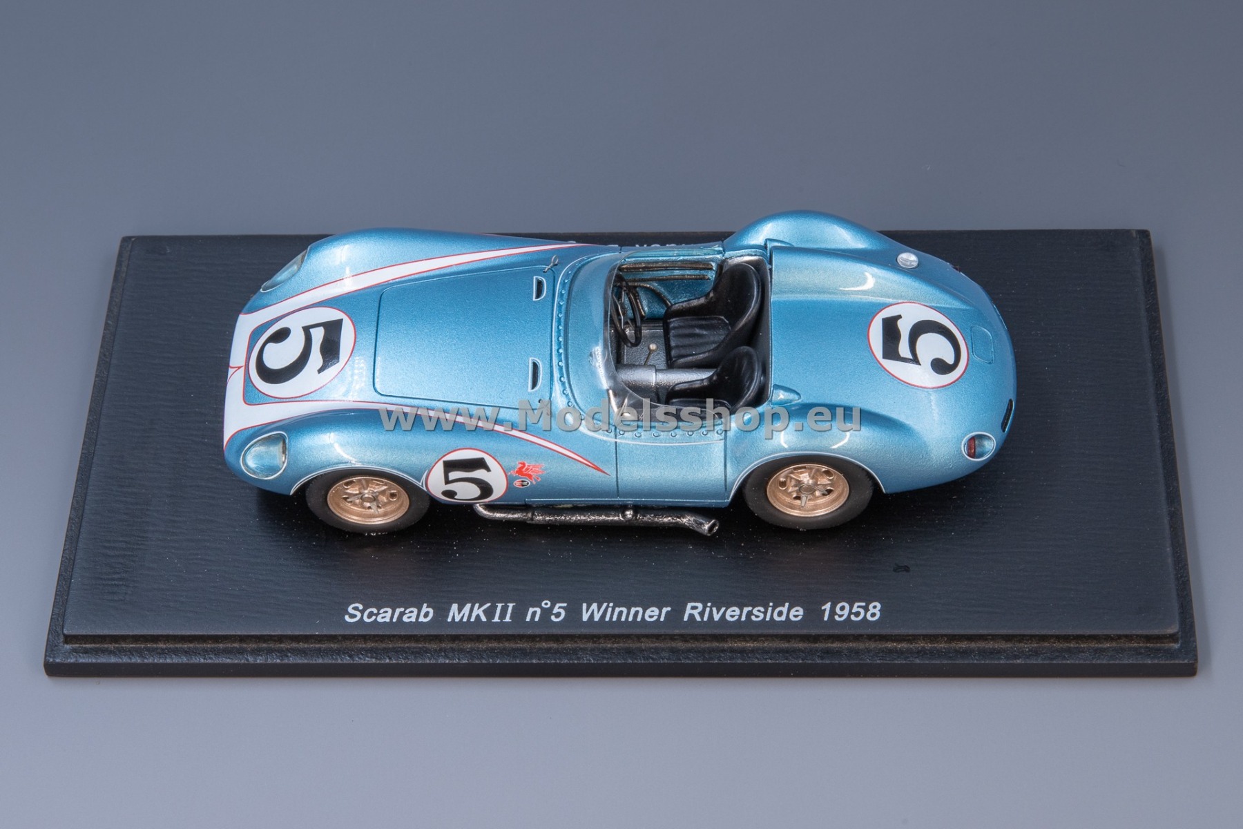 □スパークモデル 1/43 1959 スカラブMk2 #10 USAC メドーデイル