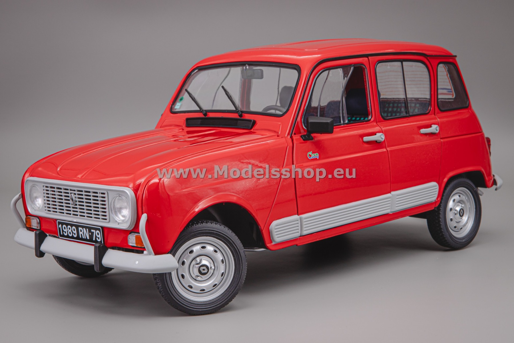 Solido S1200201 Renault R4 GTL, 1989 /red/