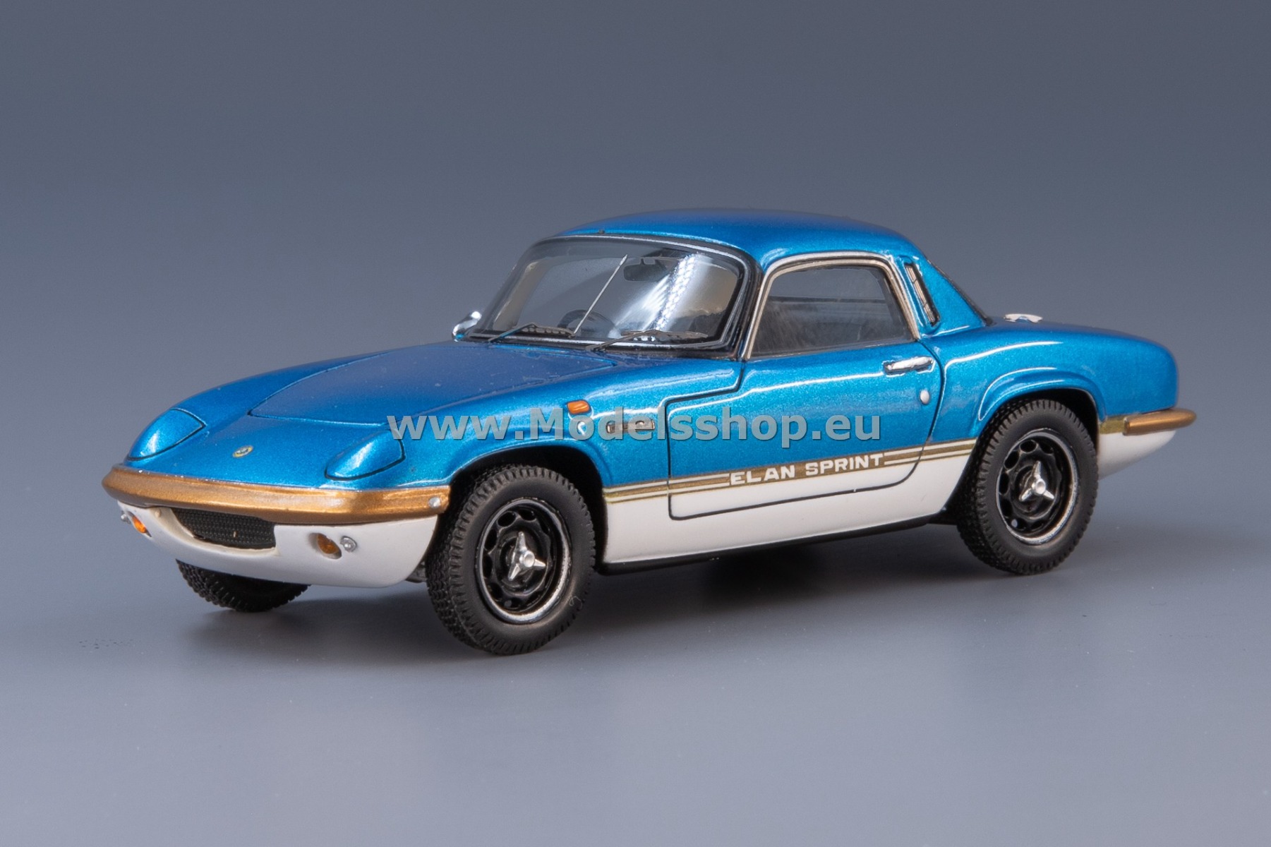 Spark S1242 Lotus Elan S4 Sprint FHC, 1971 /blue - metallic/