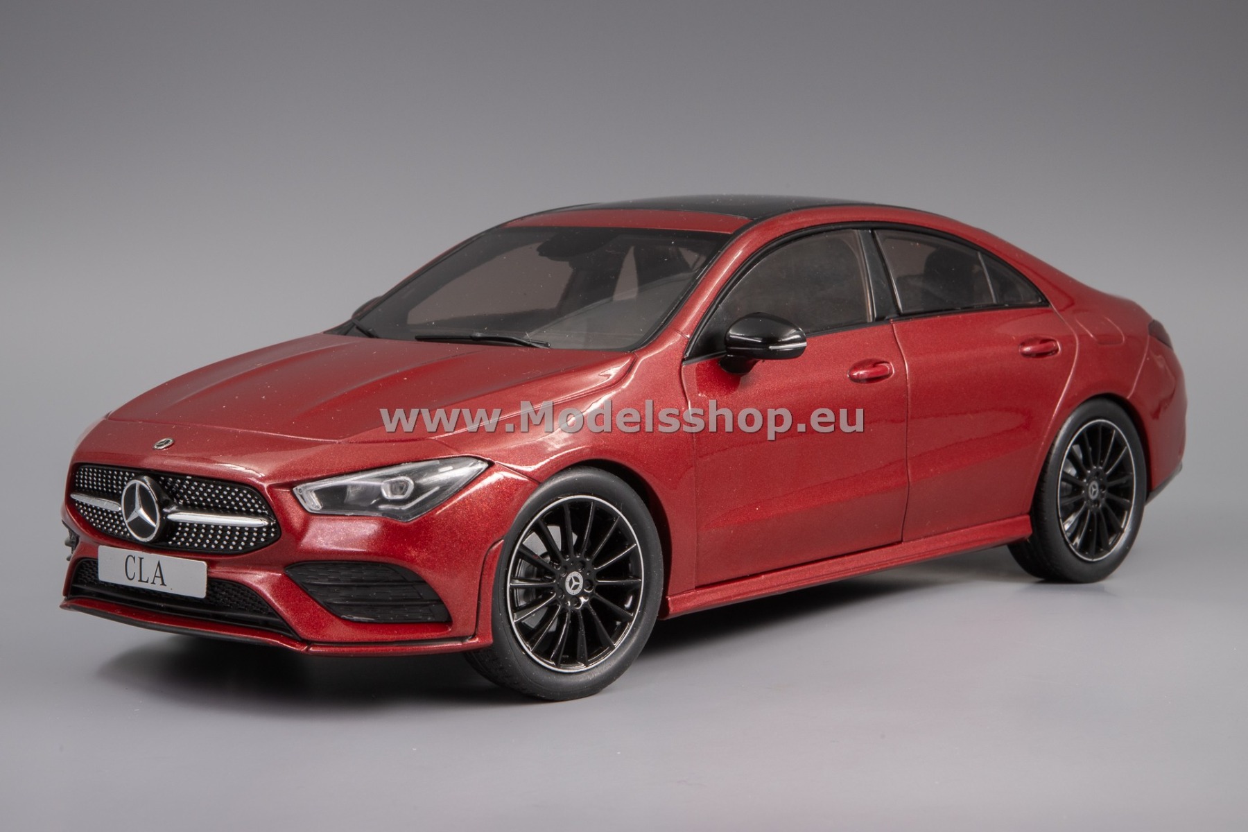 Solido S1803104 Mercedes Benz CLA-Class Coupe C118 AMG Line, 2019 /red/
