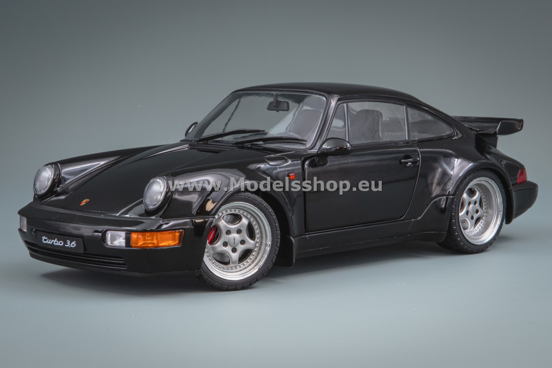 Solido S1803404 Porsche 911 (964) Turbo 3.6, 1993 /black/