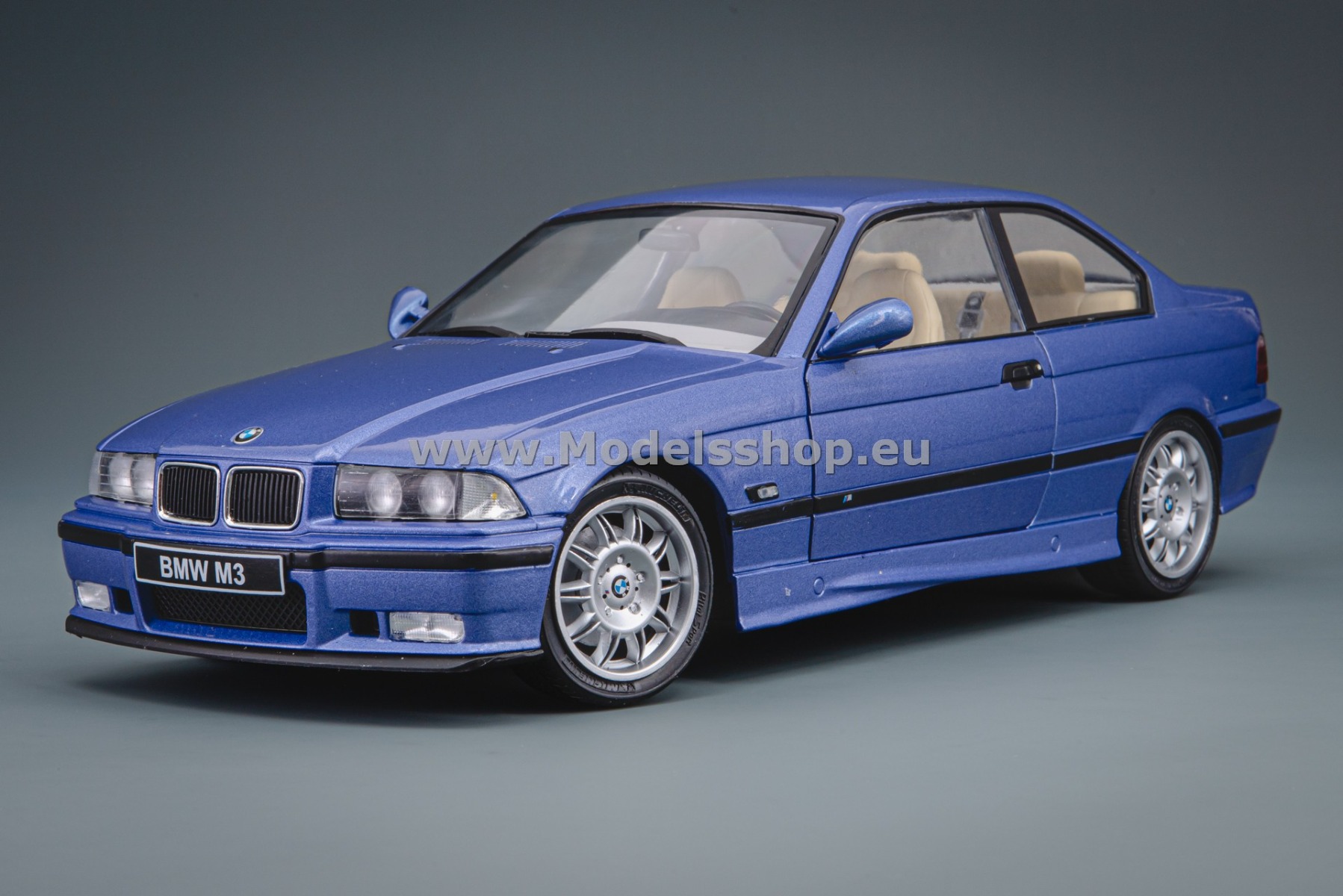 Solido S1803901 BMW M3 (E36) Coupe, 1990 /Estoril blue/