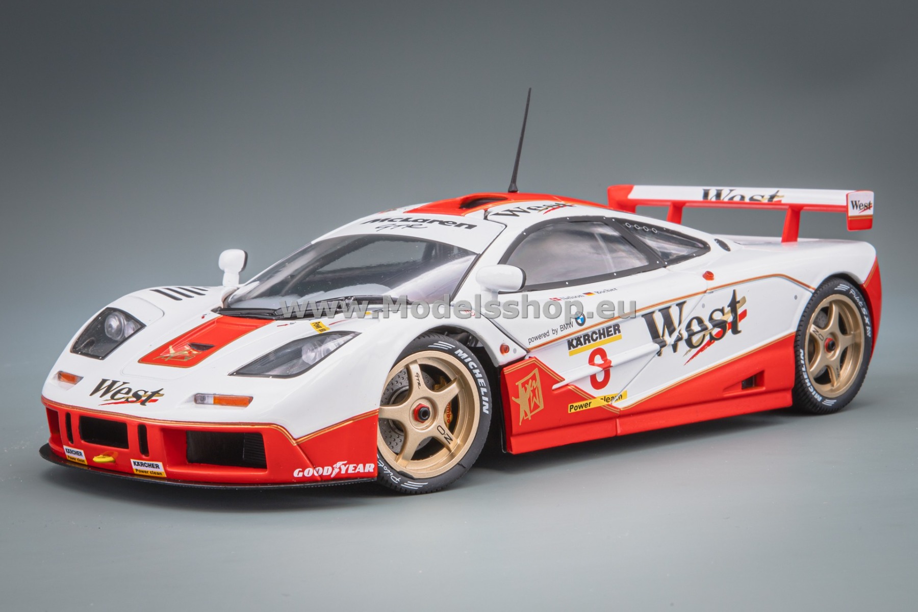 Solido S1804107 McLaren F1 GTR Short Tail No. 8 BPR GT, 1995 Price/Bascher