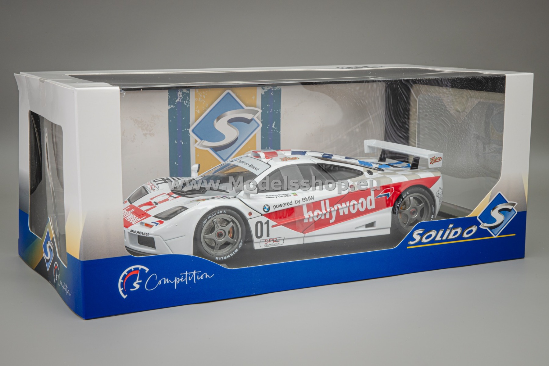 Solido S1804111 McLaren F1 GTR Short Tail, 2 Horas de Brasilia