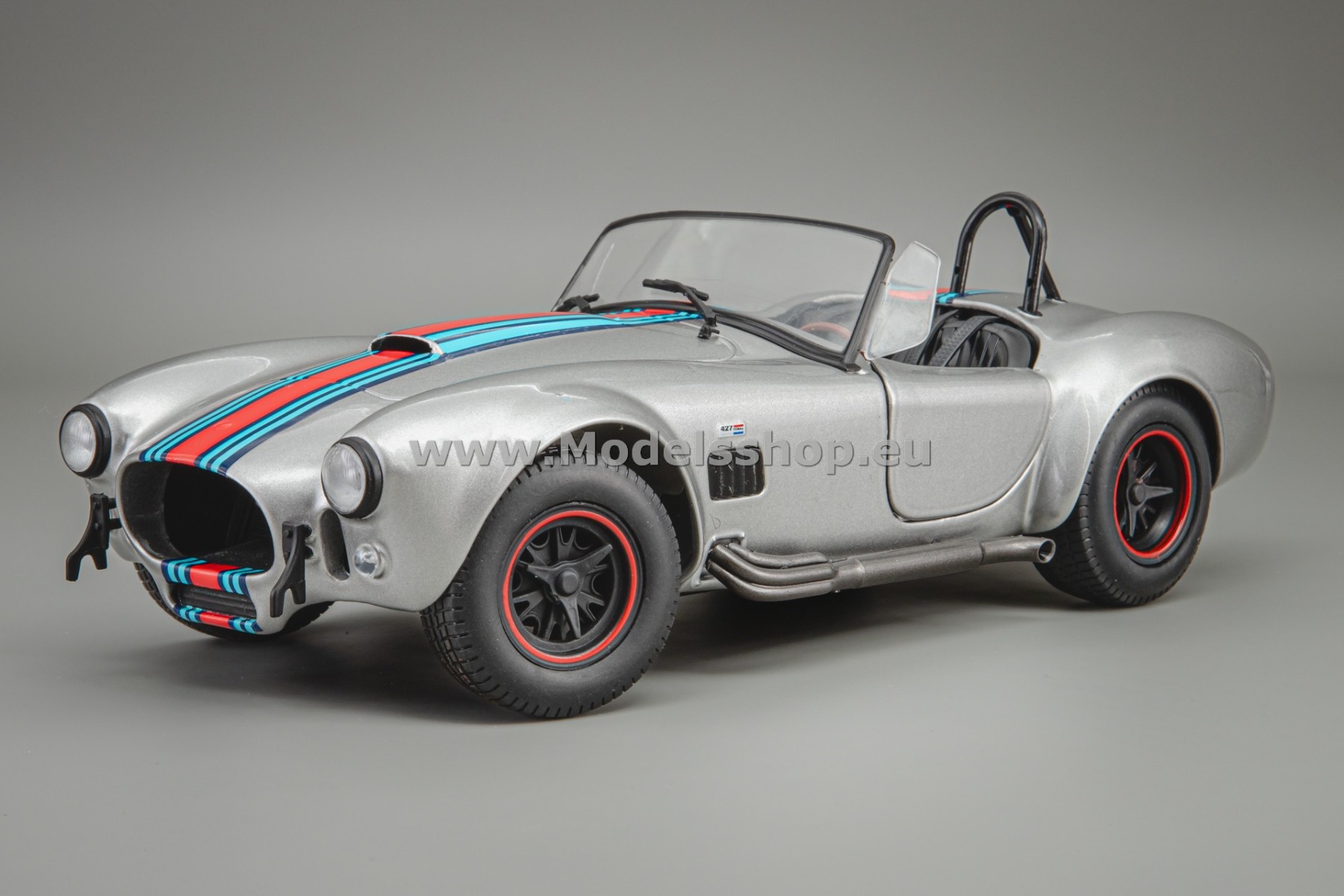 Solido S1804913 Shelby Cobra 427 MKII Solido Works M-Racing 1965 /silver/
