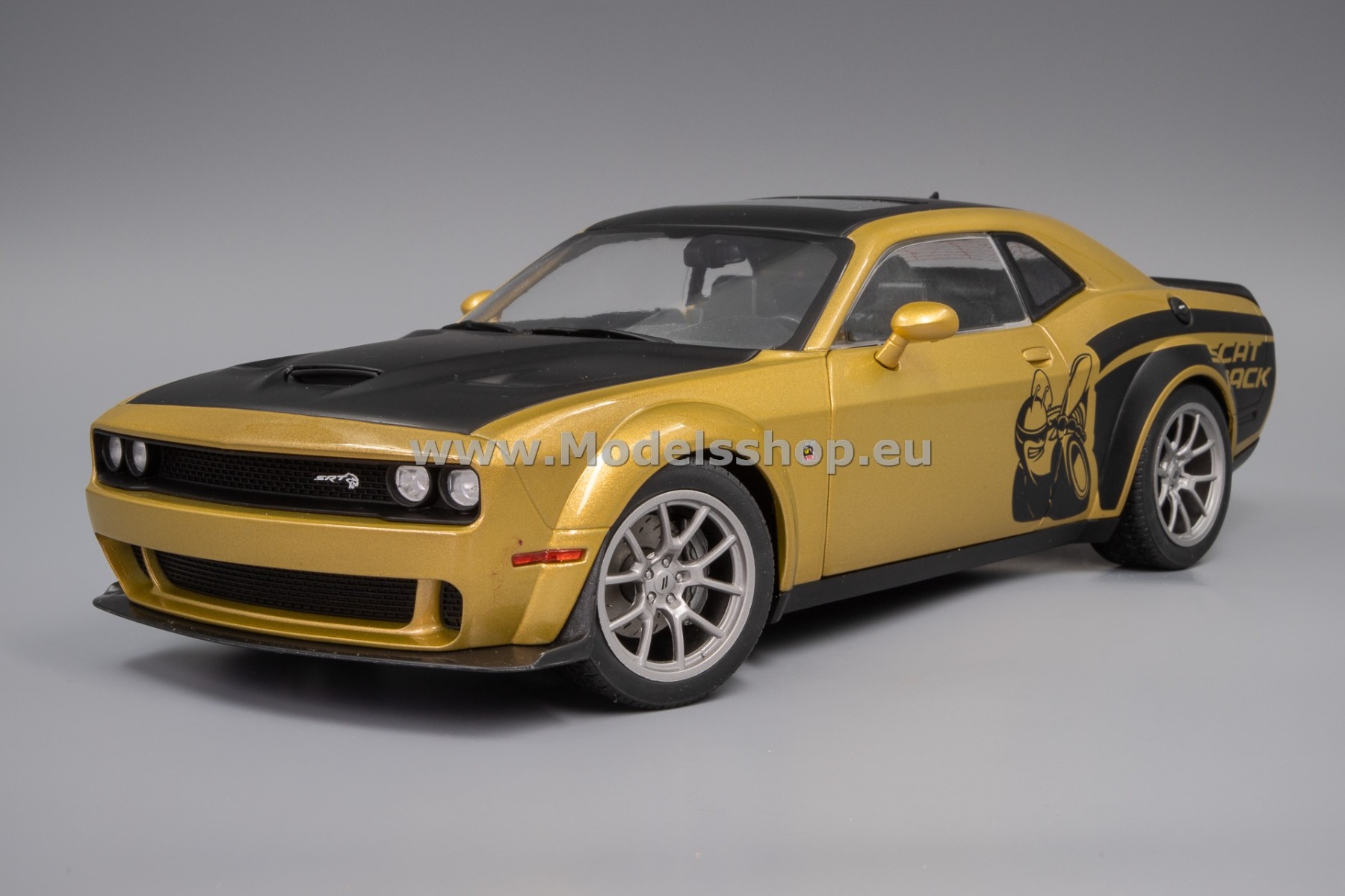 Solido S1805707 Dodge Challenger R/T Scat Pack Widebody Streetfighter, 2020 /goldrush/