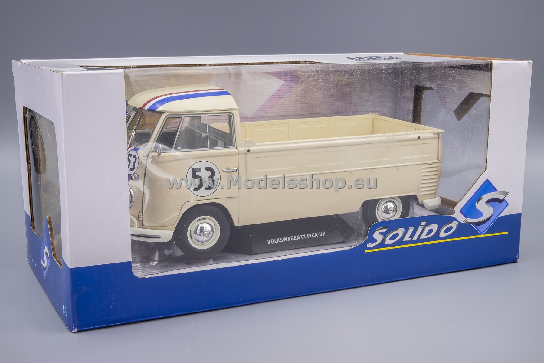 Solido S1806708 Volkswagen / VW T1 Pick-Up Racer No.53, 1950