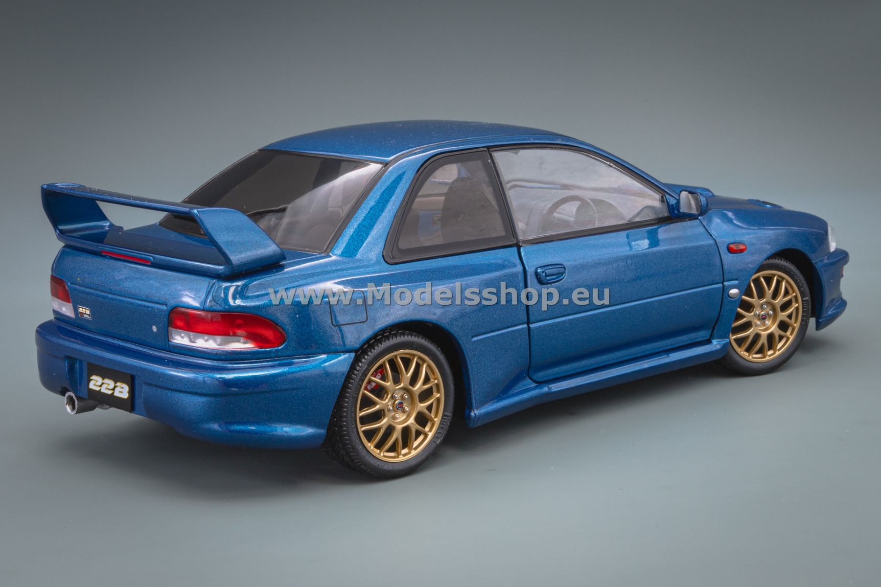 Solido S1807401 Subaru Impreza WRX 22B STi, 1998 /Sonic Blue/
