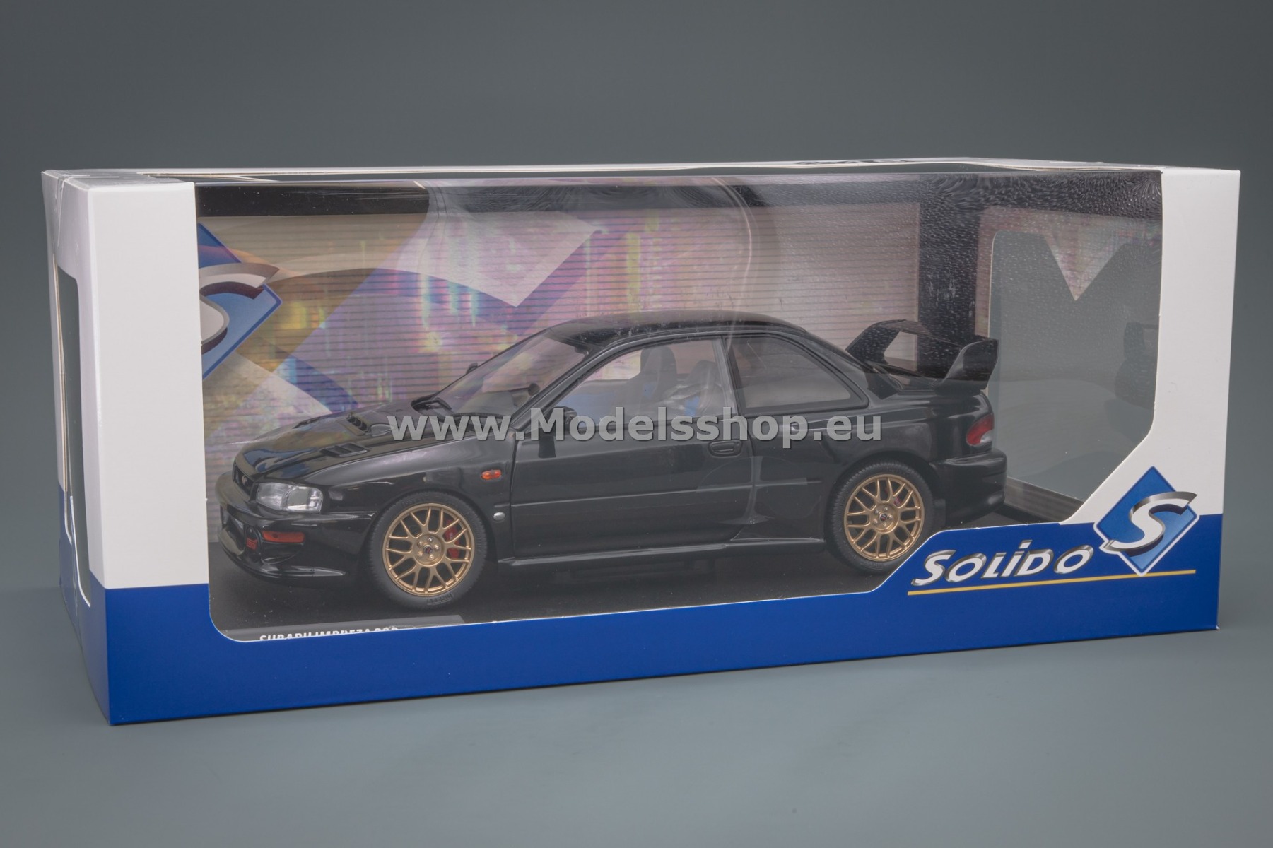 Solido S1807406 Subaru Impreza 22B, 1998 /black/