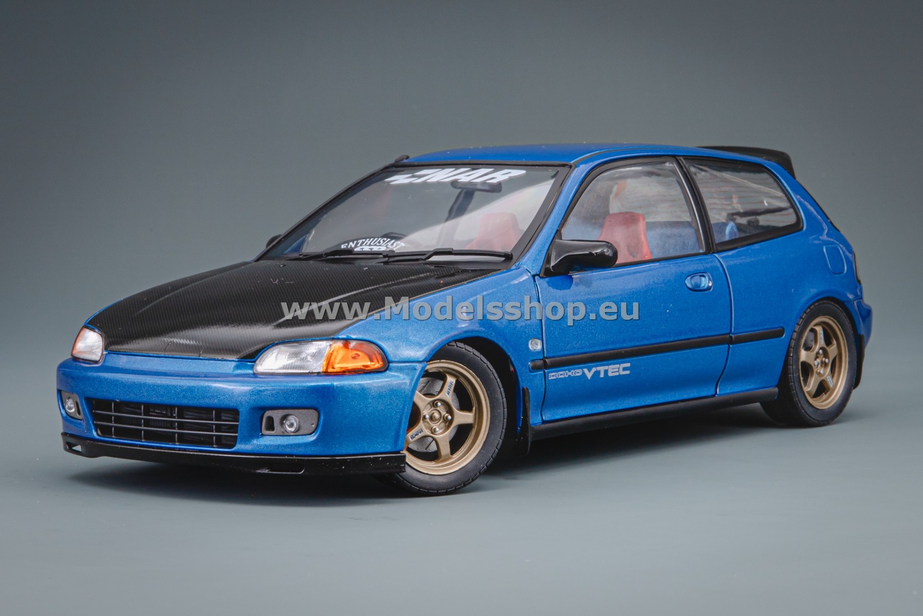 Solido S1810406 Honda Civic (EG6) Solido Works, 1991 /cobalt blue pearl/