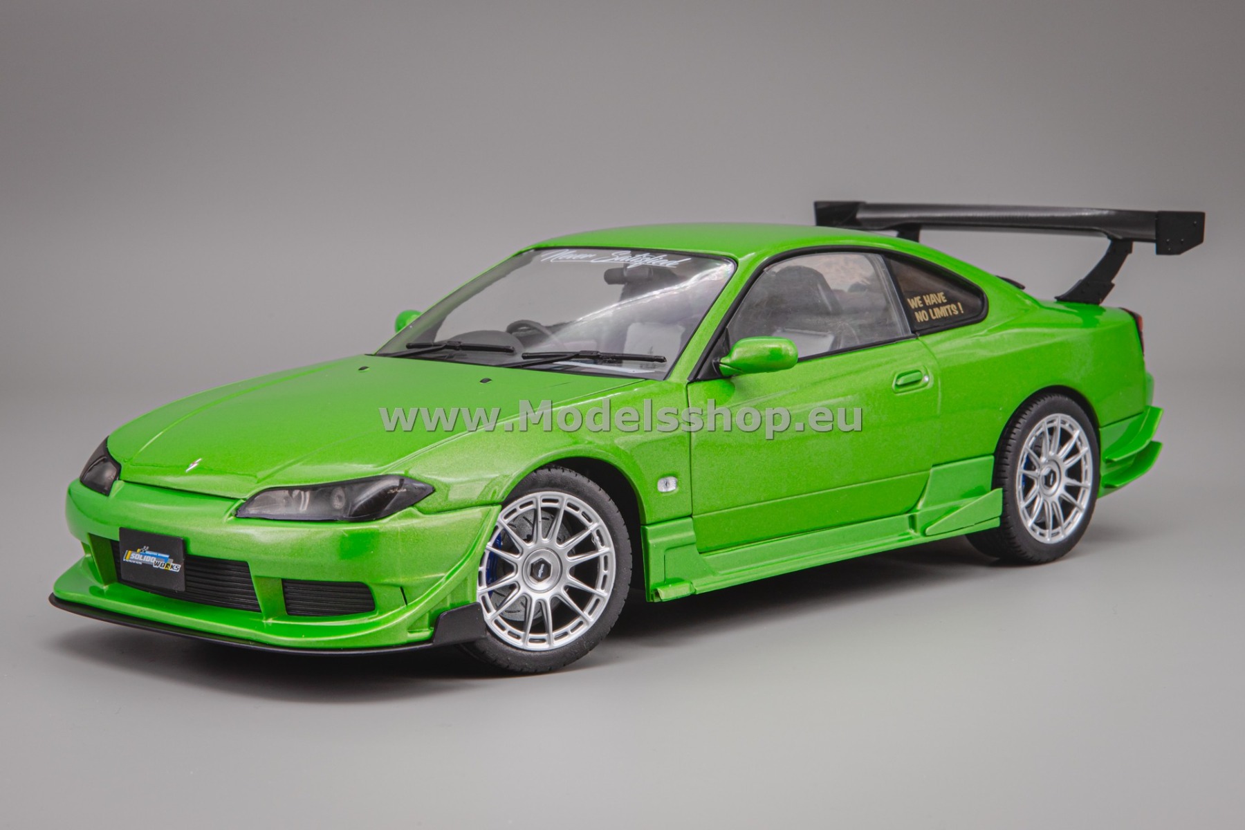 Solido S1812203 Nissan Silvia S15 Spec-R Aero Solido Works, 1999 /green/