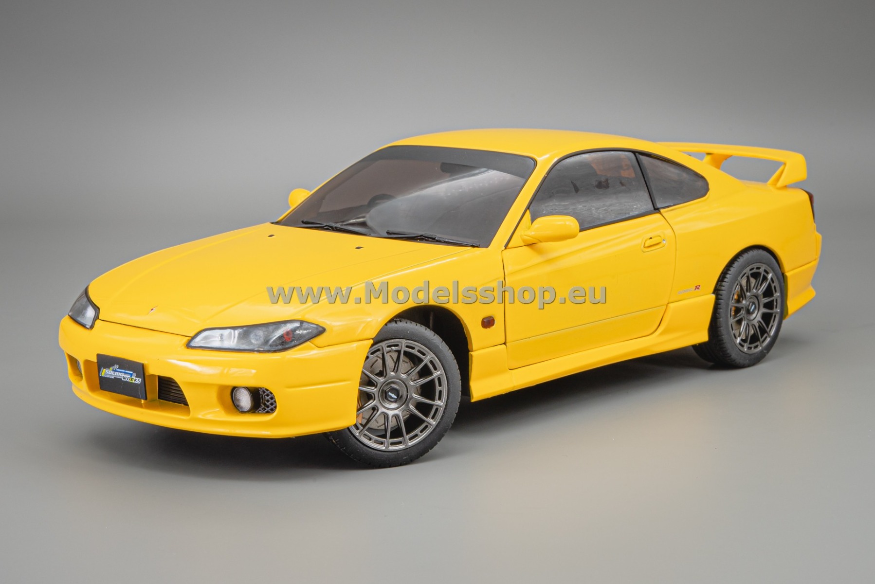 Solido S1812206 Nissan Silvia (S15) Spec-R Aero, 1999 /Lightning yellow/
