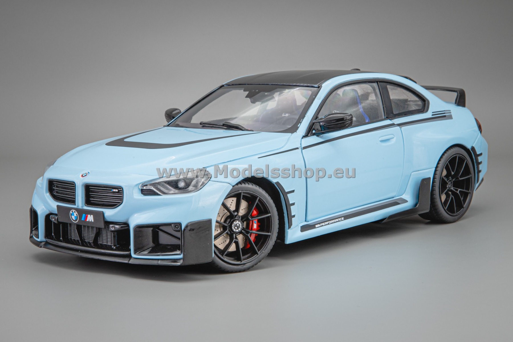 Solido S1812901 BMW M2 (G87) Performance Parts, 2024 /Zandvoort Blue/