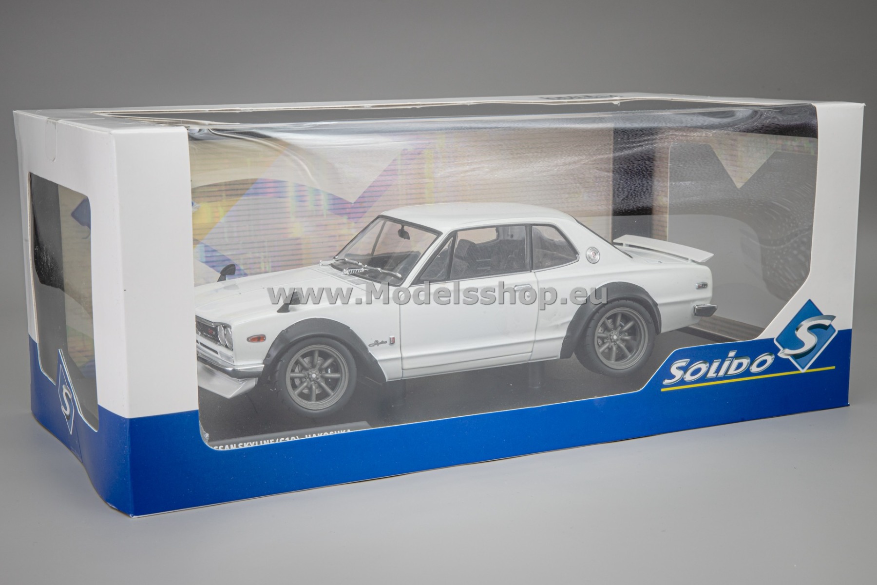 Solido S1813001 Nissan Skyline (C10) Hakosuka Solido Works, 1970