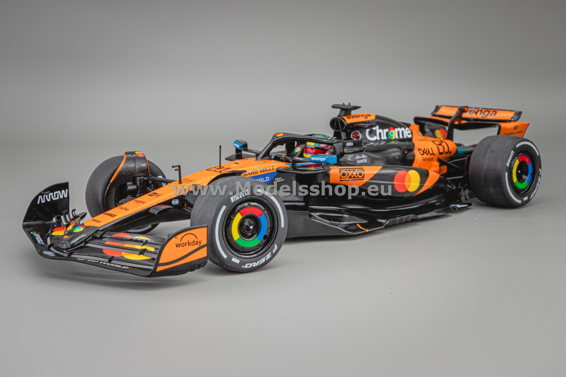 Solido S1818702 McLaren MCL39 F1, No.81, Formula 1 GP China 2025, O.Piastri