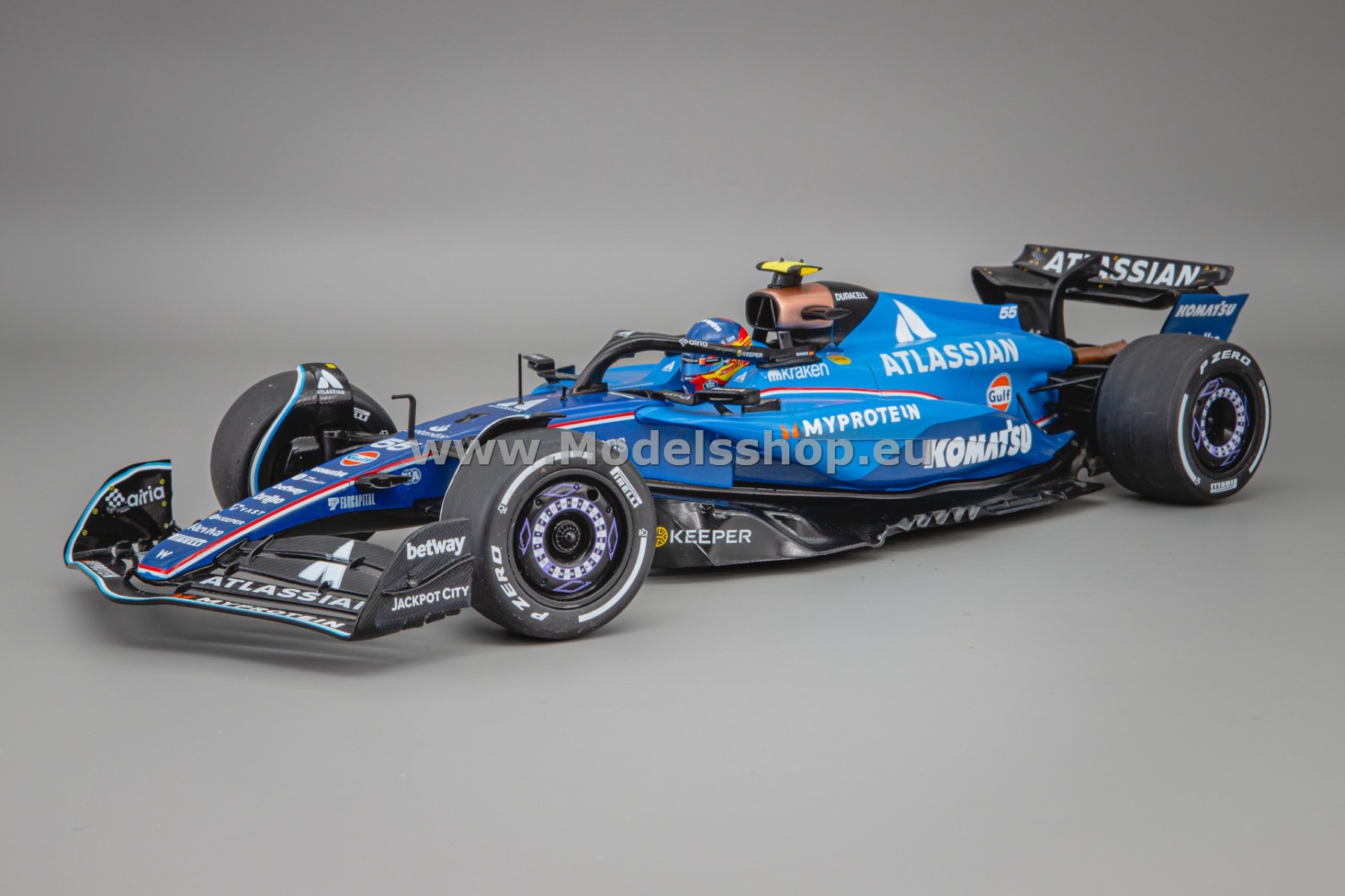 Solido S1818803 Williams FW47 Formula 1, F1 Azerbaijan GP 2025, Carlos Sainz Jr