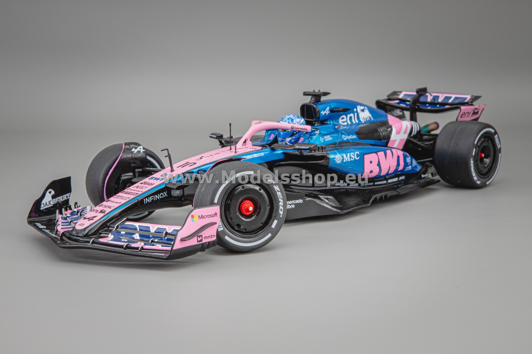 Solido S1818901 Alpine A525 F1, No.10, Formula 1 GP Bahrain 2025, P.Gasly