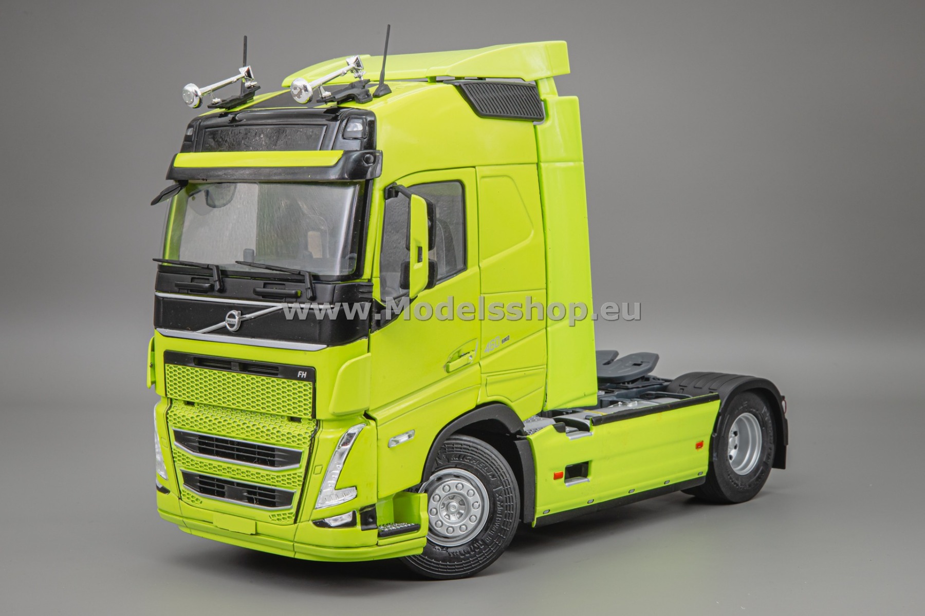 Solido S2400107 Volvo Trucks FH Globetrotter XL tractor truck, 2023 /neon green/