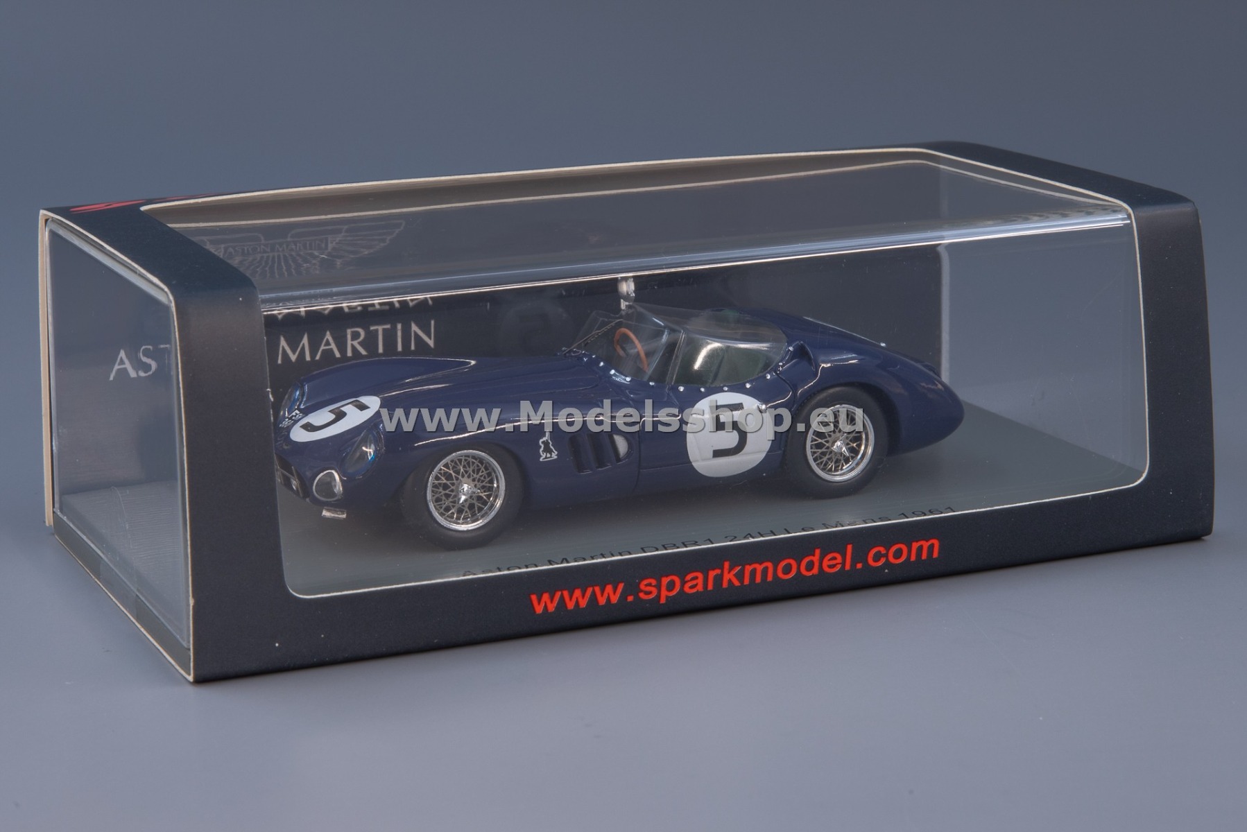 Spark S2404 Aston Martin DBR1 No.5, 24 H Le Mans 1961, Jim
