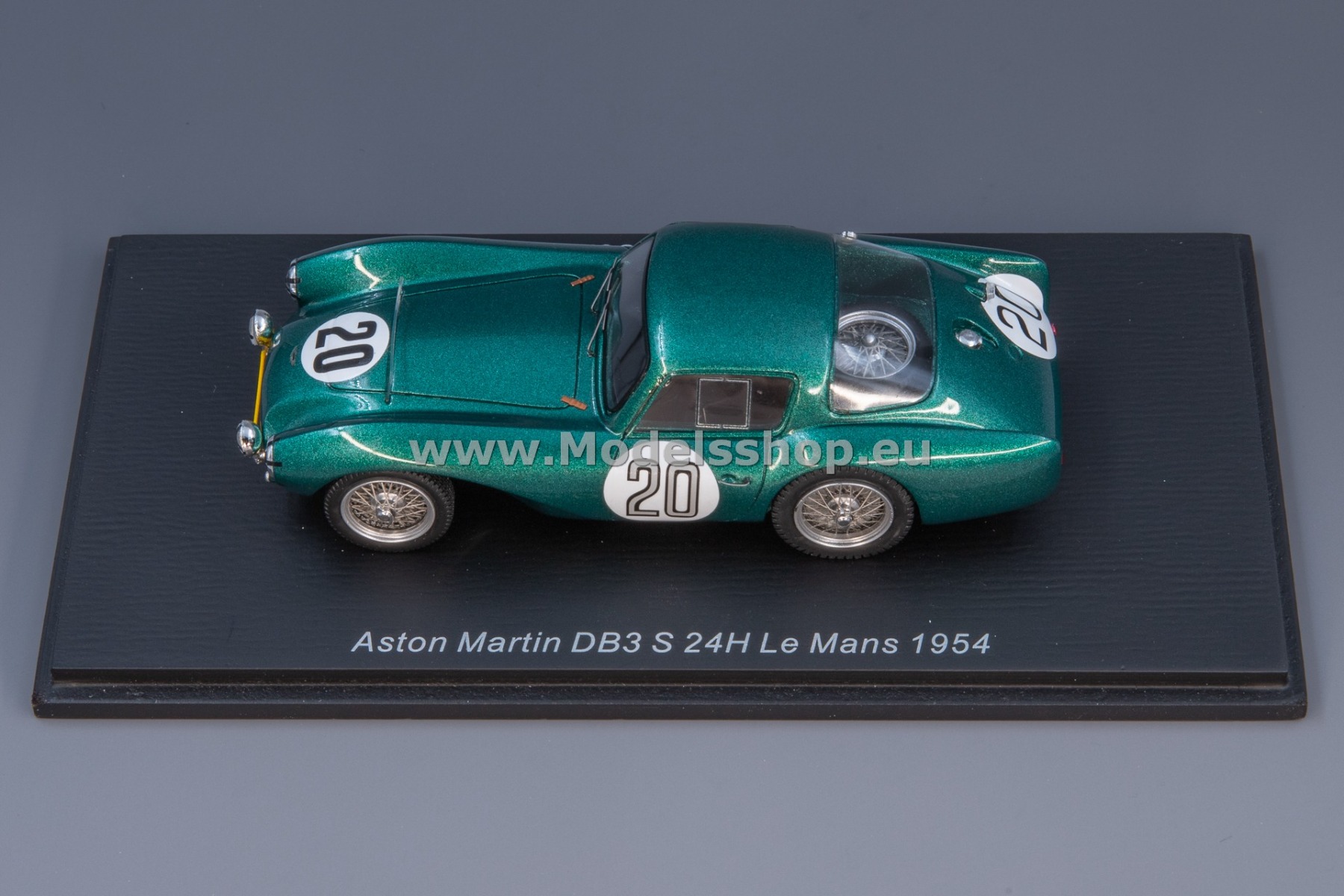 Spark S2435 Aston Martin DB3 S No.20, Le mans 1954, 