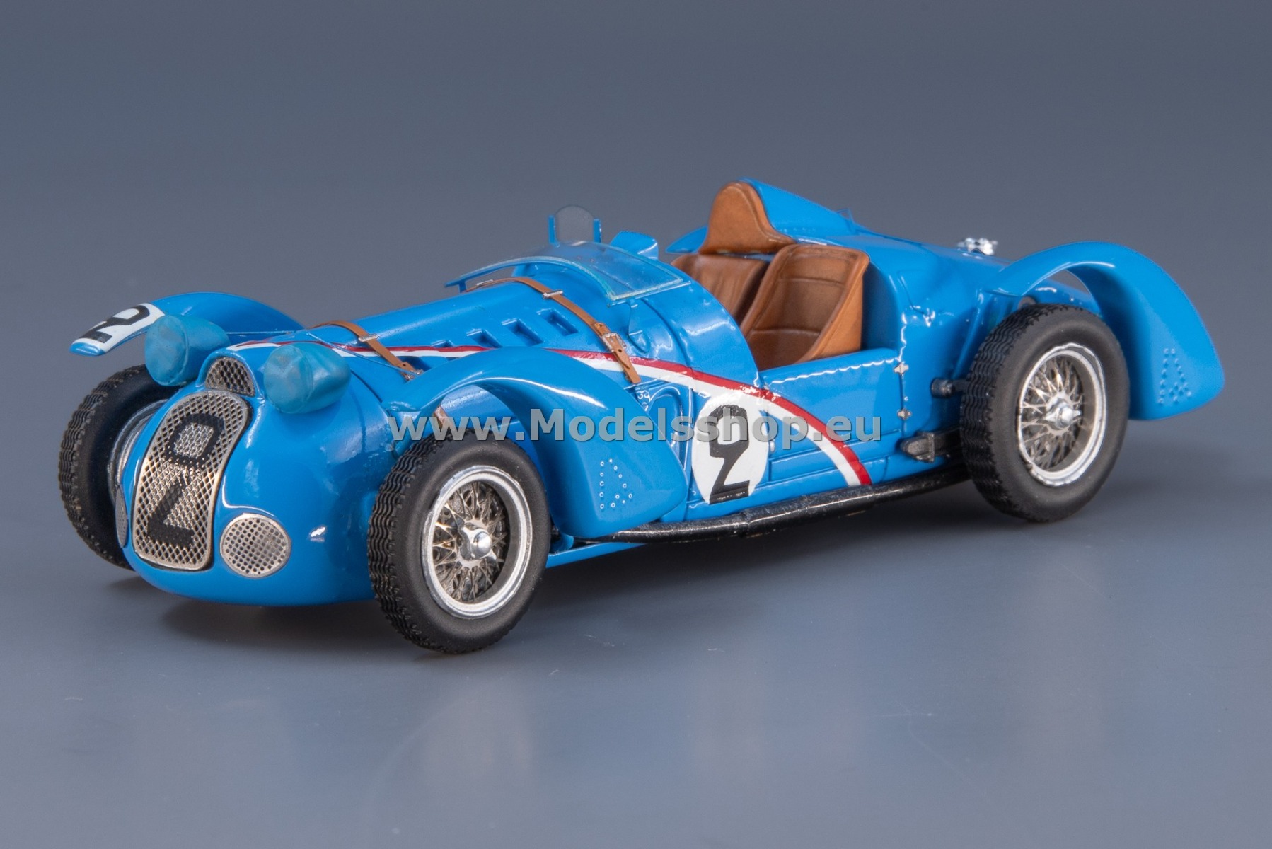 Spark S2726 Delahaye 145 No.2 Le Mans 1938, G. Comotti - A. Divo