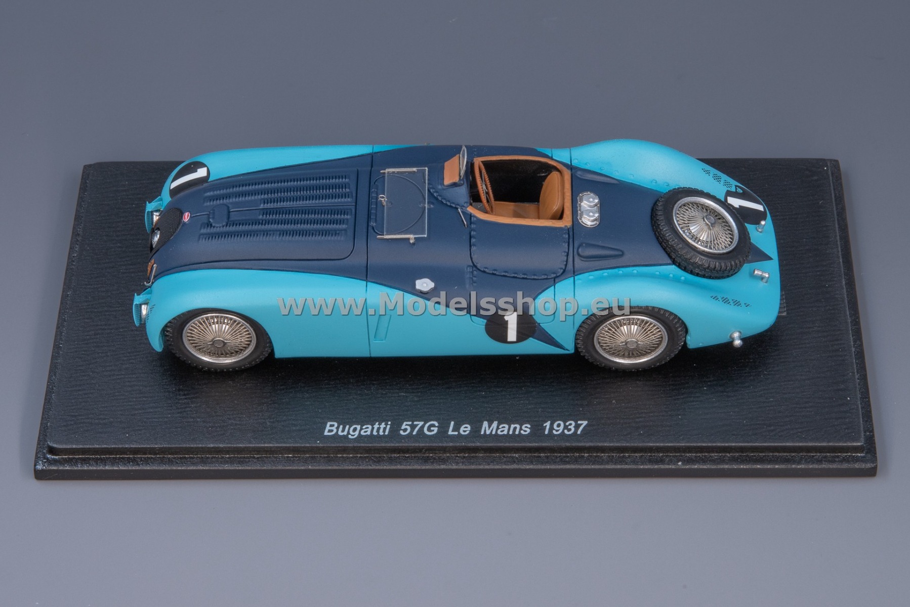Spark S2736 Bugatti 57G No.1, Le Mans 1937, R. Labric - P. Veyron